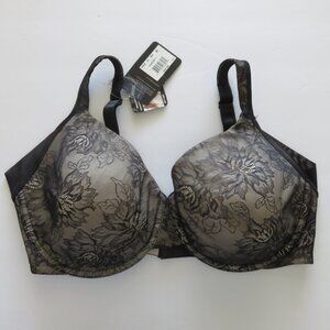 (#122) Bali Bra Smoothing Size 38DD COLOR BLACK/ SOFT DF6548